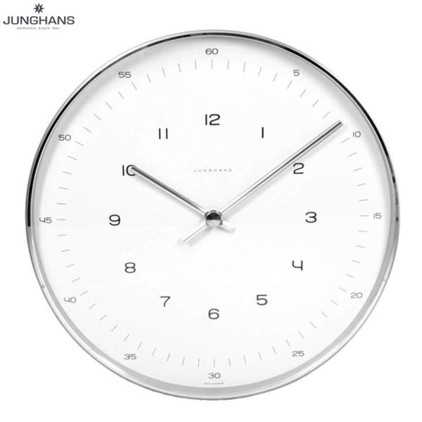ユンハンス 掛時計 367/6047.00 マックスビル 直径30cm ウォールクロック クォーツ ...