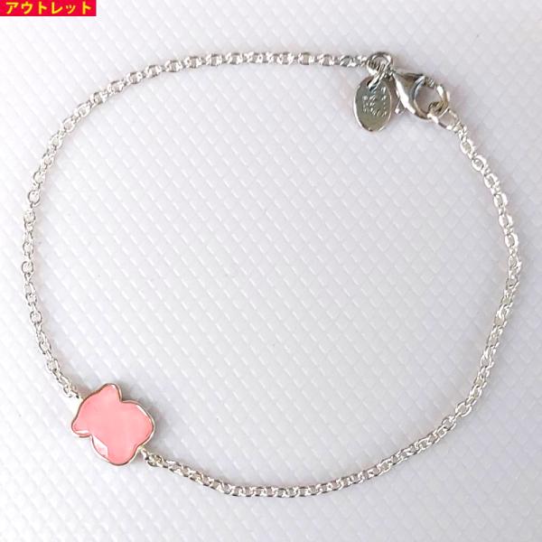 TOUS トウス 新品・アウトレット ブレスレット FACETくま 615431660 ピンククォー...