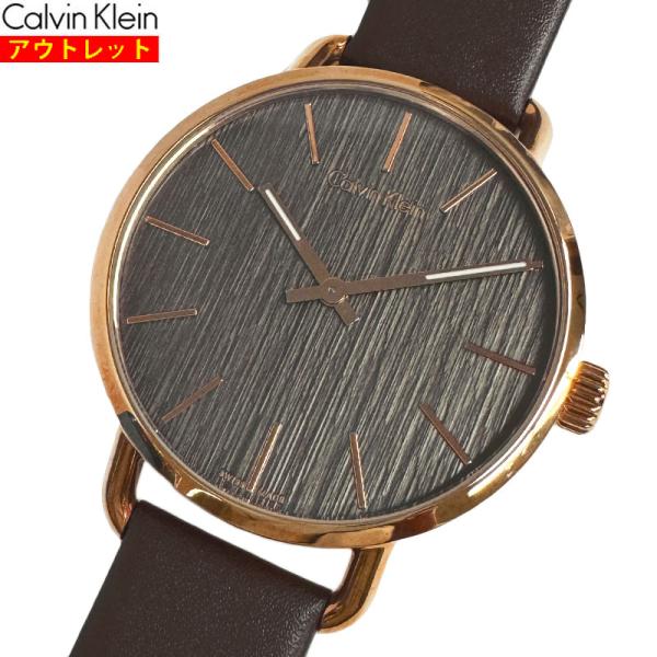 Calvin Klein 腕時計 新品・アウトレット K7B216G3 イーブン クォーツ メンズ ...