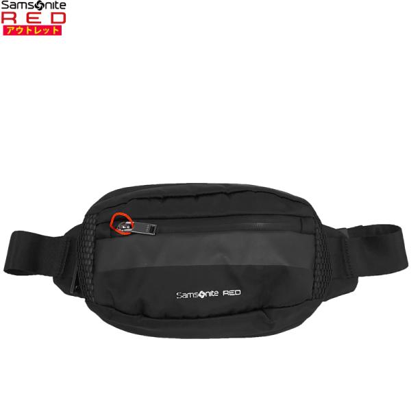 アウトレット！ サムソナイト レッド スリング GG2*09004 ブラック ウエストバッグ ボディ...