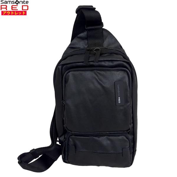 アウトレット！ サムソナイト レッド スリング ALVION GS4*09006 ブラック ワンショ...