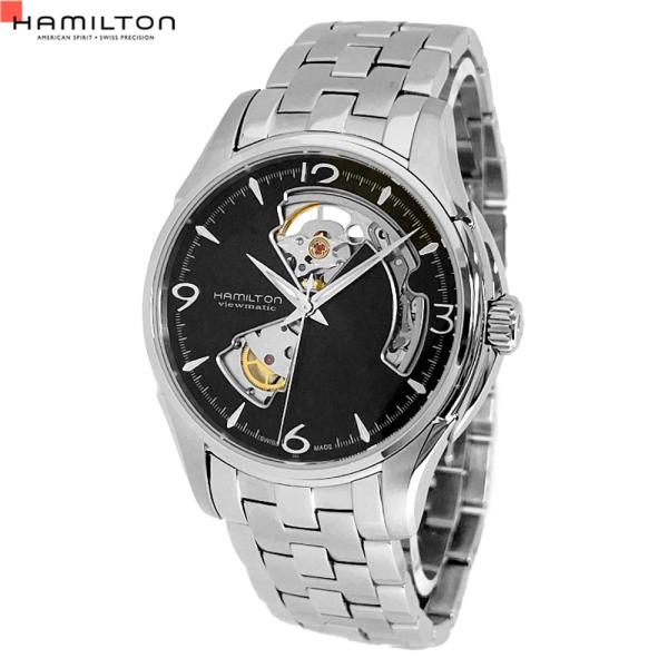 ハミルトン 腕時計  H32565135 ジャズマスター オープンハート メンズ 自動巻  40mm...