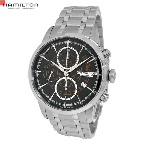 ハミルトン 腕時計  H40656131アメリカン クラシック レイルロード クロノグラフ メンズ ...