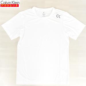 カルバンクライン  新品・アウトレット  半袖 Tシャツ XLサイズ 4MS9K219 100 WHITE 白 メンズ クリックポストで送料無料｜smart2003