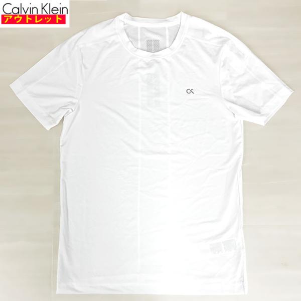 カルバンクライン 新品・アウトレット 半袖 Tシャツ Sサイズ 4MS9K193 100 WHITE...