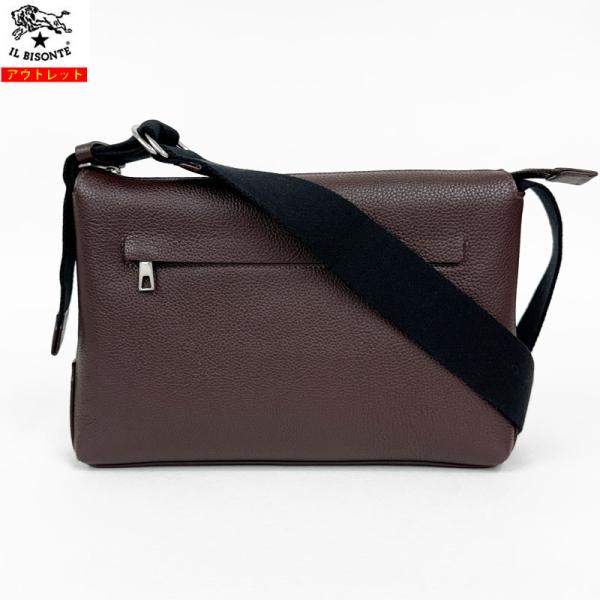 IL BISONTE イルビゾンテ 新品 アウトレット レザー ショルダーバッグ BCR245 クロ...