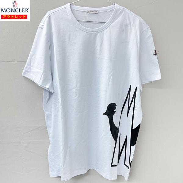 アウトレット！MONCLER モンクレール 半袖 Tシャツ 8046150 V8043 クルーネック...