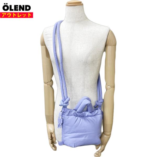 アウトレット！OLEND オレンド 新品マイクロ オナ ソフトバッグ ライラック ショルダーバッグ ...