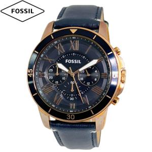 FOSSIL フォッシル 腕時計 新品 アウトレット GRANT グラントスポーツ FS5237 メンズ  クォーツ クロノグラフ ブルー革ベルト 並行輸入品｜smart2003