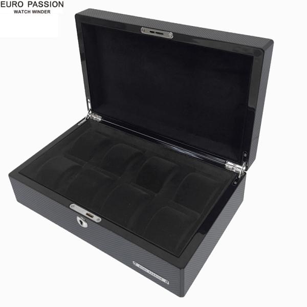 ユーロパッション FW-8154CF ウォッチ コレクション ボックス 8本収納 腕時計ボックス 時...