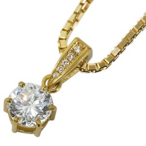K18 1ct 一粒ダイヤ 18金 ペンダントトップ ダイヤモンド 1.090 K18 1ct 一粒ダイヤ 18金 ペンダントトップ ダイヤモンド 1.090