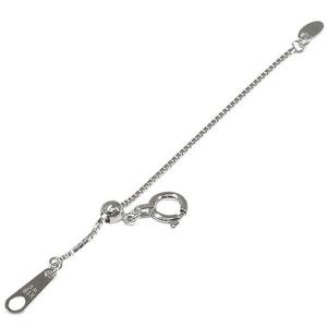 K18WG カットあずき 5cm スライド式 アジャスターチェーン 1.0mm 5cm