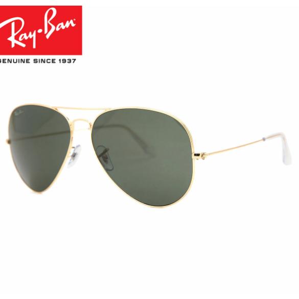 レイバン サングラス RB3025 アビエーター ラージメタル L0205 58 ユニセックス グリ...