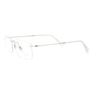 レイバン 眼鏡 RX8755 1002 54 ユニセックス レクタングル クリア 54mm レンズ幅...