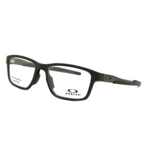 オークリー 眼鏡 OX8153 METALINK 815303 57 メンズ レクタングル クリア ...