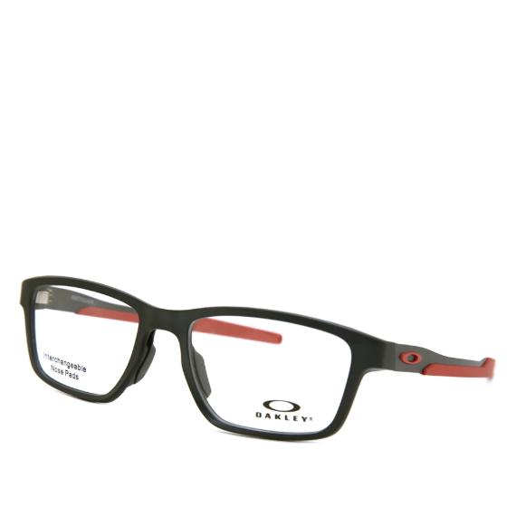オークリー 眼鏡 OX8153 METALINK 815306 55 メンズ レクタングル クリア ...
