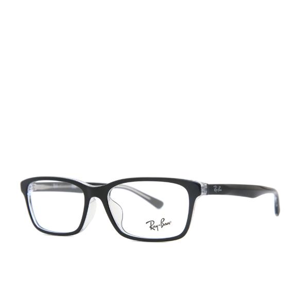 レイバン 眼鏡 RX5318D アジアンフィット 2034 55 ユニセックス レクタングル クリア...