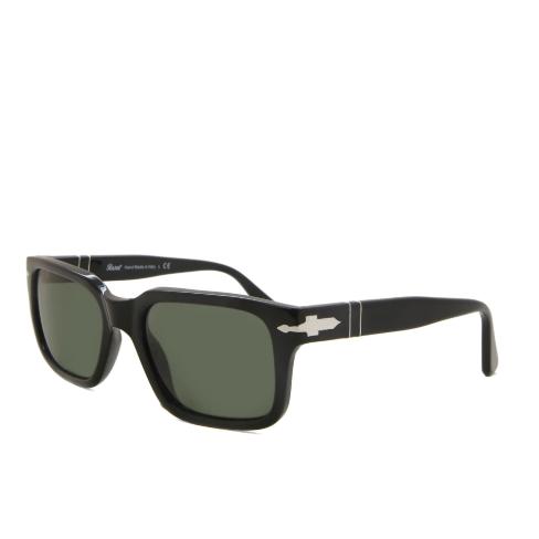 ペルソール サングラス PO3272S 95/31 53 ユニセックス レクタングル グリーン UV...