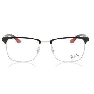 レイバン 眼鏡 RX8421 2861 54 ユニセックス スクエア クリア 54mm レンズ幅 %...