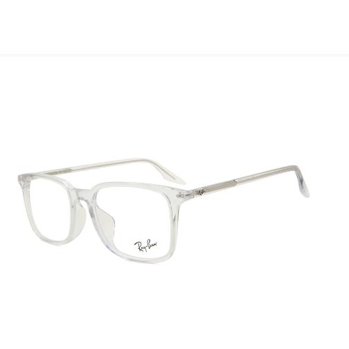 レイバン 眼鏡 RX5421F アジアンフィット 2001 53 ユニセックス レクタングル クリア...