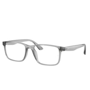 レイバン 眼鏡 RX7241D アジアンフィット 8012 55 ユニセックス レクタングル クリア...