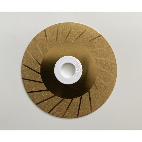 【2枚入】チタンダイヤモンドホイール 　チタンコーティング チップソー用研磨ディスク 100mm 刃...