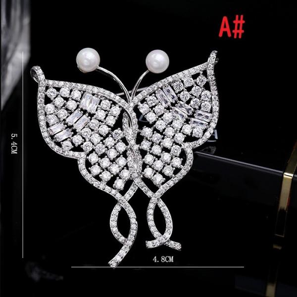 ブローチ ジュエリー 送料無料 レディースアクセサリー ジルコニア 飾り 結婚記念日 母の日 ギフト...