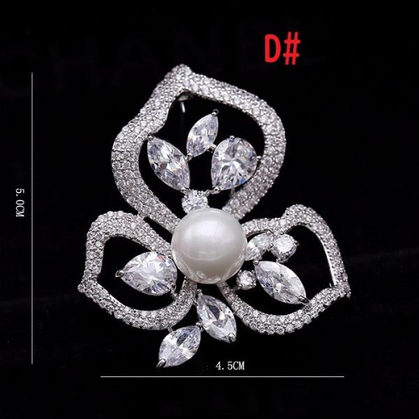 ブローチ ジュエリー 送料無料 レディースアクセサリー ジルコニア 飾り 結婚記念日 母の日 ギフト...