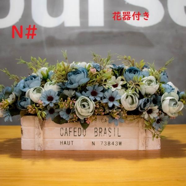 造花 花器付き 結婚式 開店祝い ギフト 送料無料 誕生日 プレゼント 鉢植え 贈答 お年賀 お祝い...