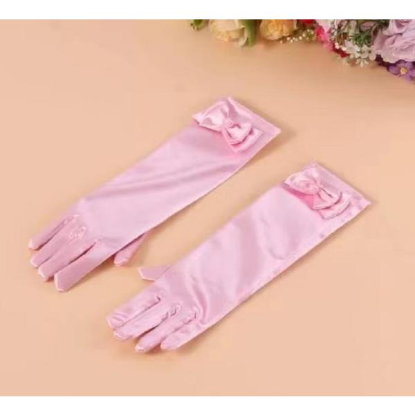 子供 グローブ ウェディンググローブ　ロンググローブ 子供用 手袋 送料無料 子供グローブ ピンク ...
