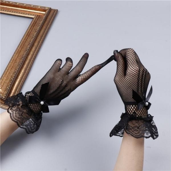 レディース グローブ ショートグローブ レディース 手袋 送料無料 フィンガーレス ウエディング レ...