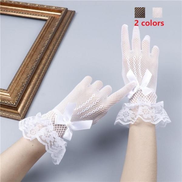 レディース グローブ ショートグローブ レディース 手袋 送料無料 フィンガーレス ウエディング レ...