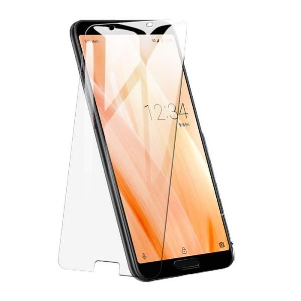 SH-02M docomo 保護フィルム AQUOS sense3 SH-M12 ガラスフィルム S...
