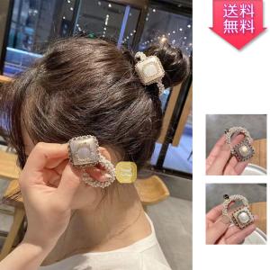 ねこちゃんヘアゴム 猫 ドライフラワー フラワー 髪飾り お花ネコ