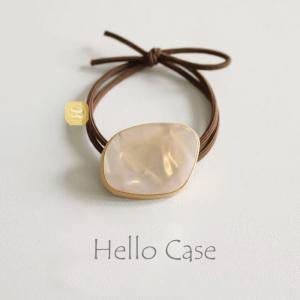 マーブル模様 ヘアゴム ヘアバンド 輪ゴム 大...の詳細画像4