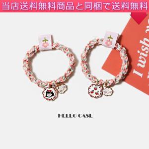 ねこちゃんヘアゴム 猫 ドライフラワー フラワー 髪飾り お花ネコ