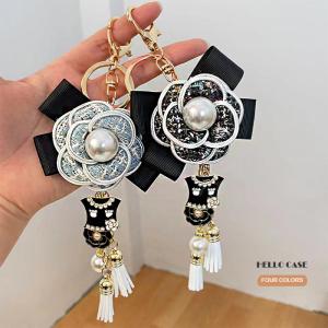 バッグチャーム フラワー立体感あるお花 カワイ...の詳細画像1