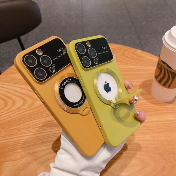 iPhone 15 ケース ワイヤレス充電 カラフル グラデーションカラースマホケース アイフォン ...