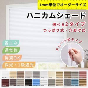 ニトリ（NITORI） 空気の層で熱を通しにくい ハニカム構造のシェード