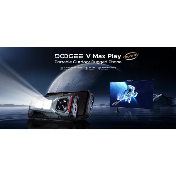 DOOGEE V Max Play 16GB 512GB 黒 日本語＋グーグルプレイ対応 プロジェク...