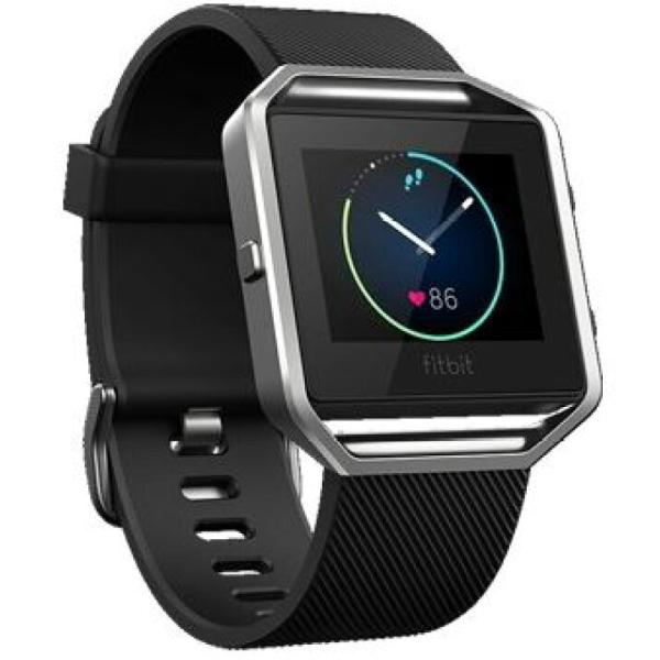 Fitbit Blaze スマート フィットネス ウォッチ 時間表示付き ブラック 本体のみ アクテ...