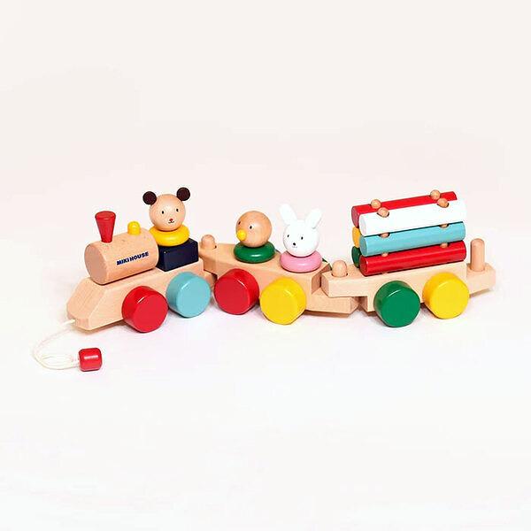 ミキハウス プルトーイセット 1.5才頃からの子ども用おもちゃ 出産やお誕生お祝いに