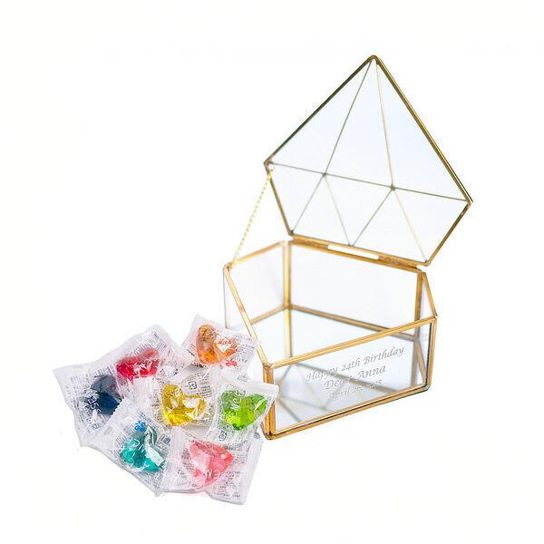 名入れ ハート型のバスエッセンスが入っている オリジナルメッセージで気持ち伝えるバスエッセンス（入浴...