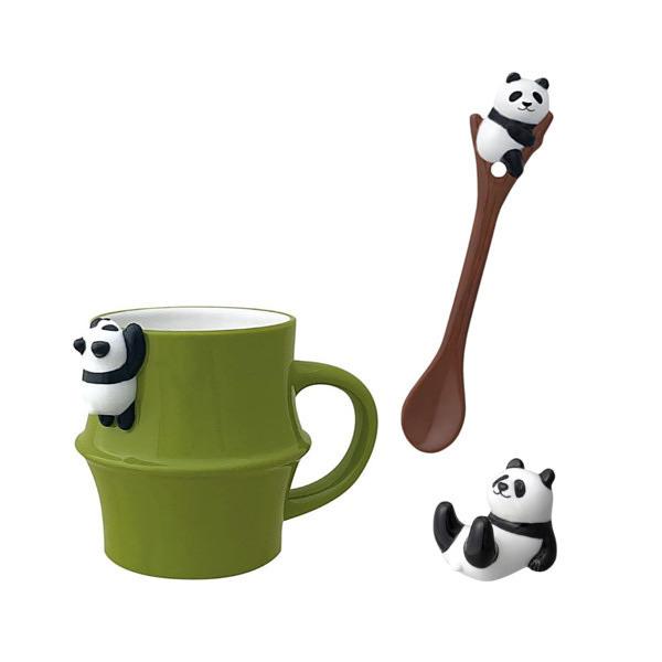 パンダラケ 落ちる〜パンダマグ&amp;スプーン＆箸置き