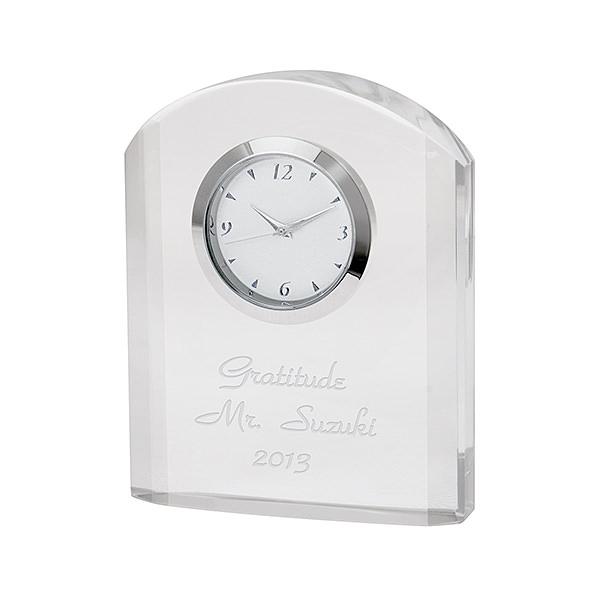 クリアゲート クロック 名入れ誕生日 結婚祝い 記念日 ギフト プレゼント 女性 男性