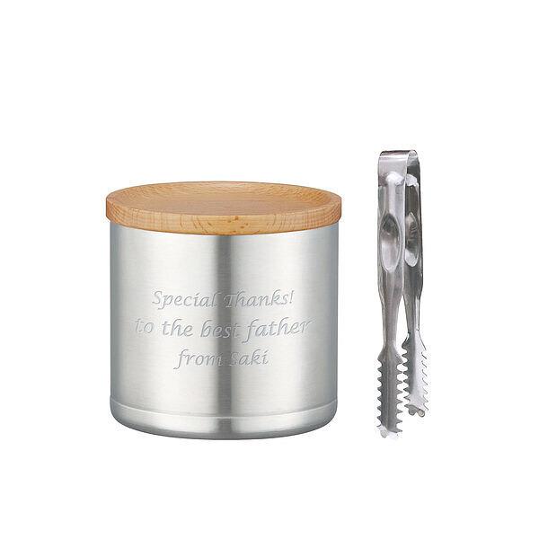 名入れ ステンレス ミニアイスペール