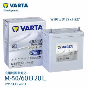 VARTA シルバー ダイナミック 国産車用 カーバッテリー 新品 M-50/60B20L｜smartled