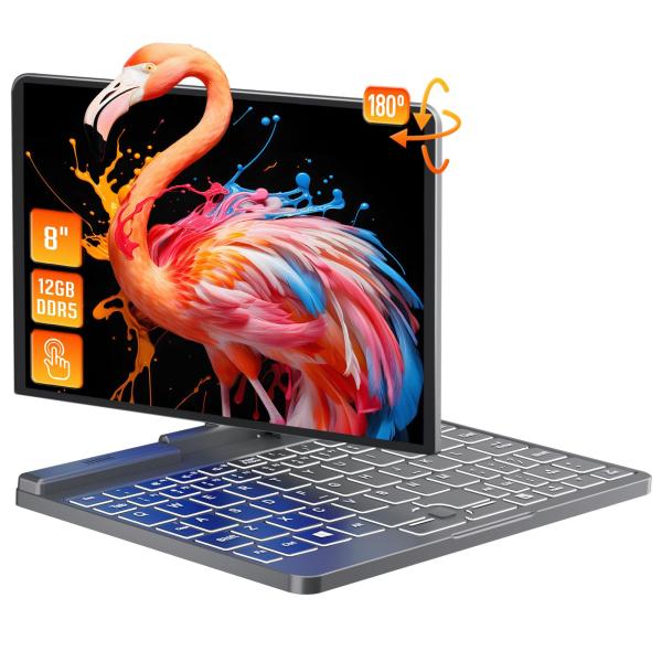 8インチ 超軽量 2in1ノートパソコン 12GB DDR5/ Office2024 Alder L...