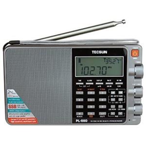 TECSUN PL-880 FM/LW/MW/SW SSB PLL短波ラジオ 3050局メモリー　日本語説明書付き