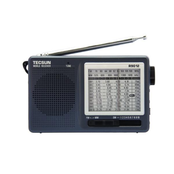 TECSUN R-9012  高感度ラジオ　FM/MW/SW1-10 12バンドワールドレシーバー ...